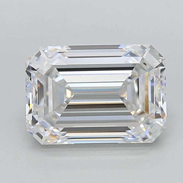 3.98 ct. emerald Lab Grown Diamond front image