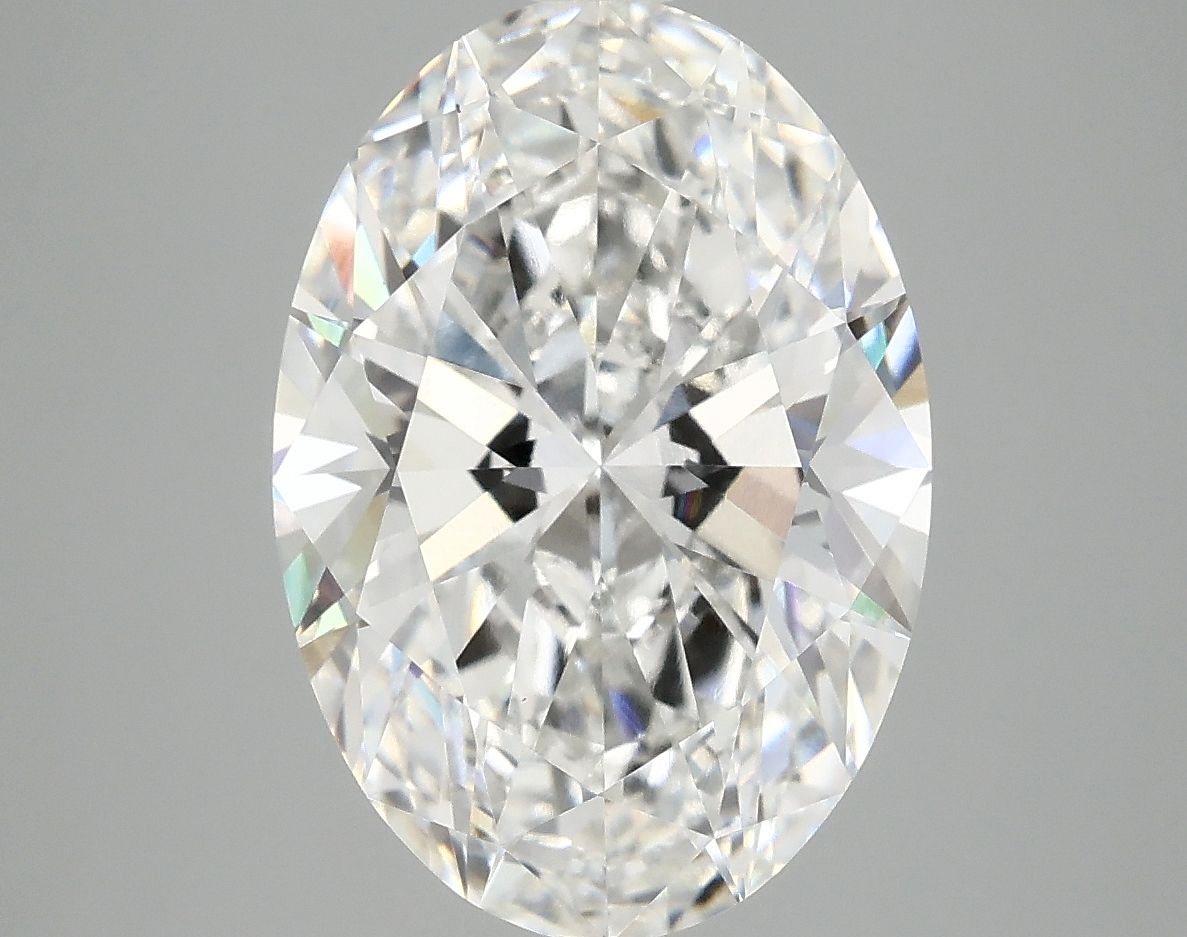5.01 ct. oval Lab Grown Diamond front image
