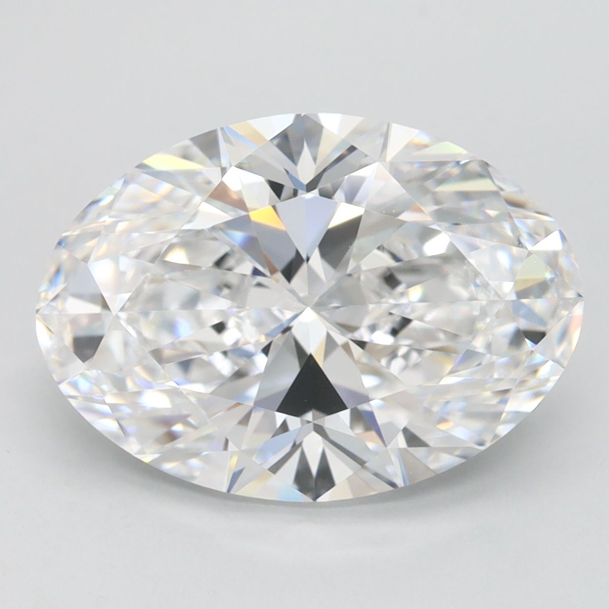 4.02 ct. oval Lab Grown Diamond front image