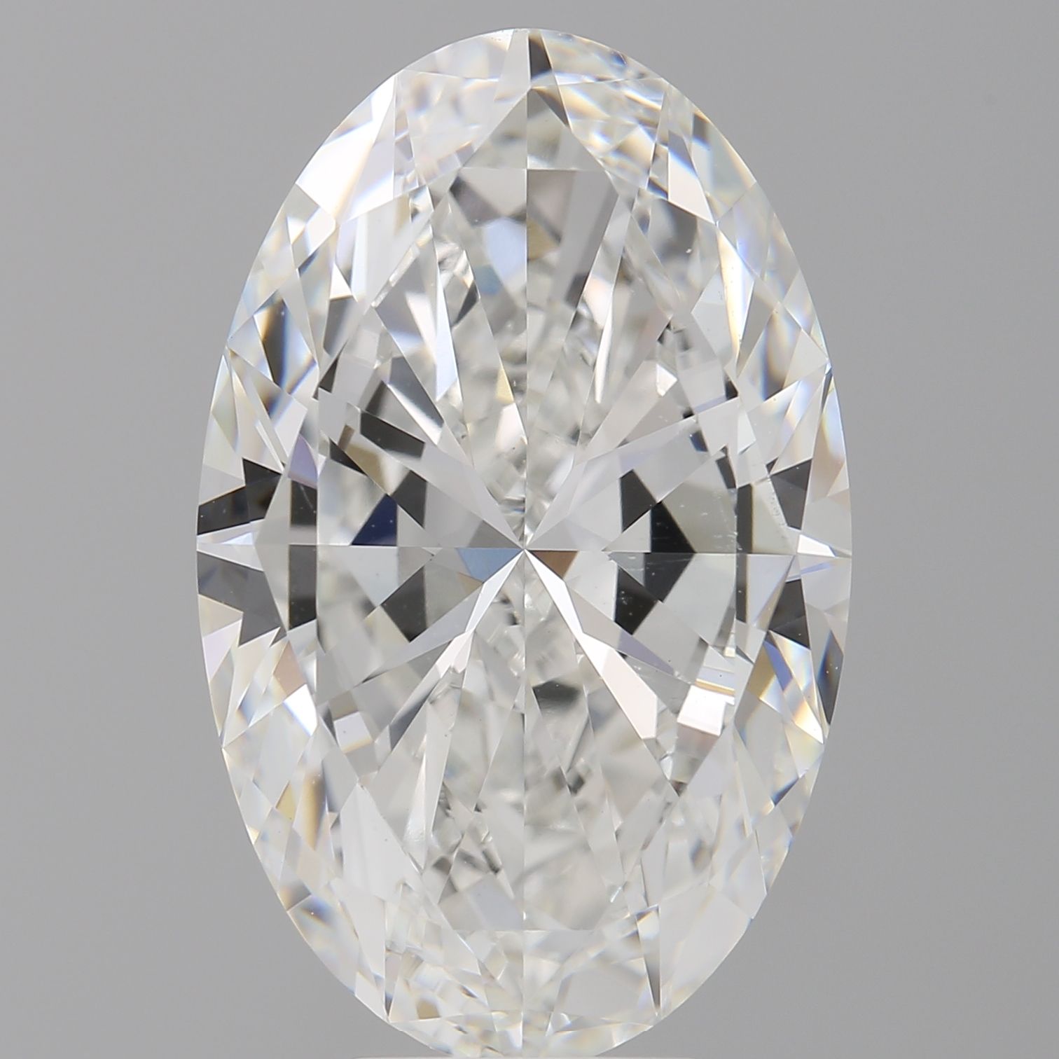 8.00 ct. oval Lab Grown Diamond front image