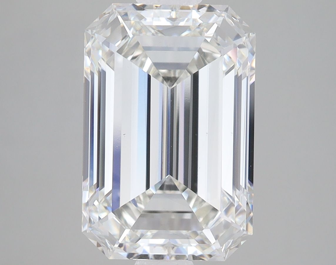 5.10 ct. emerald Lab Grown Diamond front image