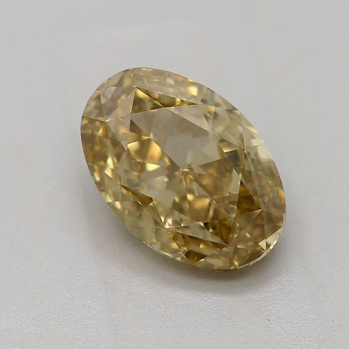 Diament 1.06 ct Fancy Deep Brownish Greenish Yellow/SI1