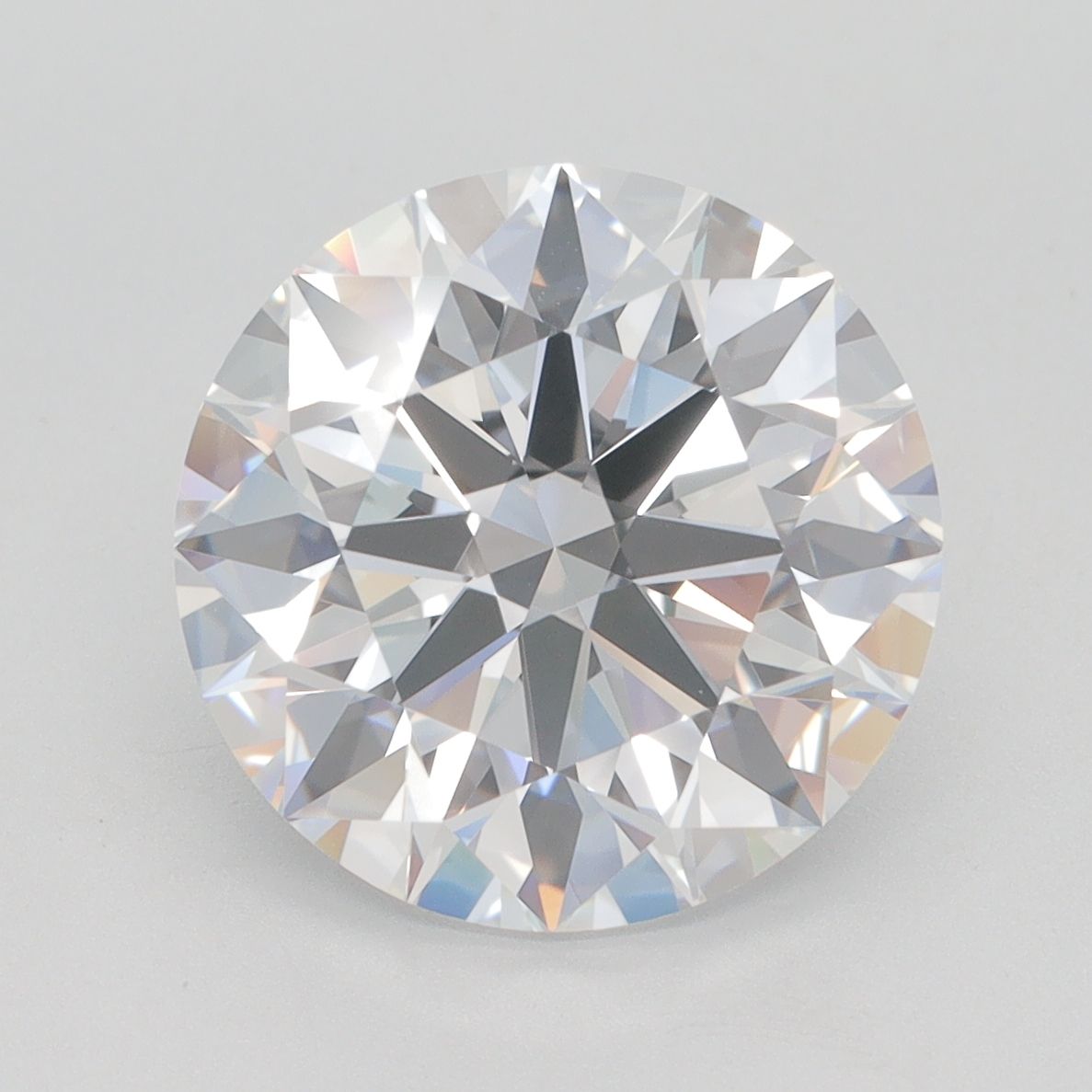 5.07 ct. round Lab Grown Diamond front image
