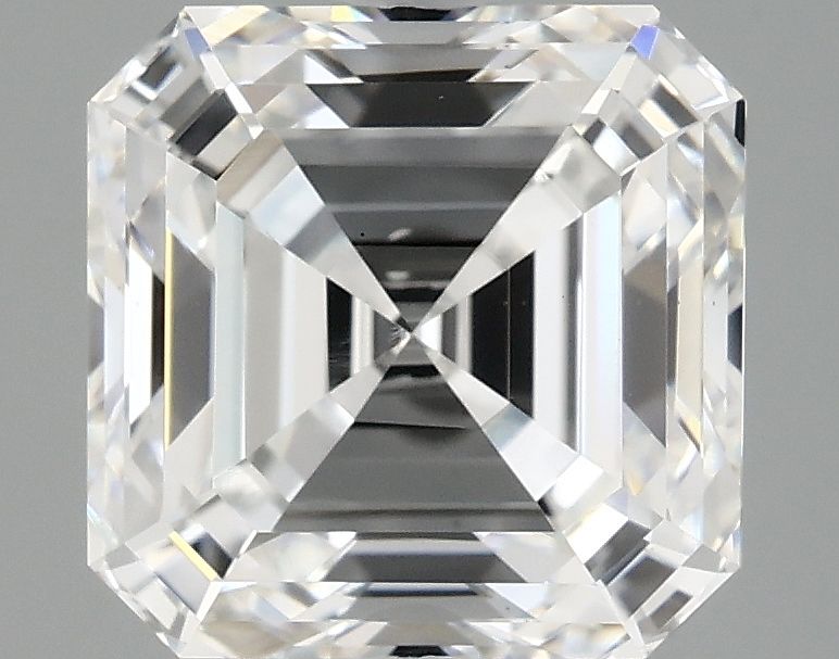 2.54 ct lab-grown Asscher Diamond