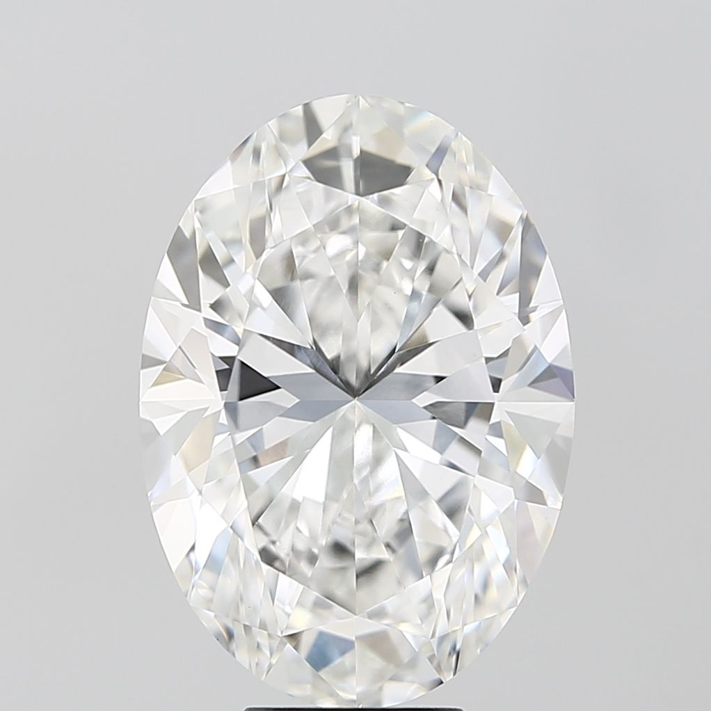 8.03 ct. oval Lab Grown Diamond front image