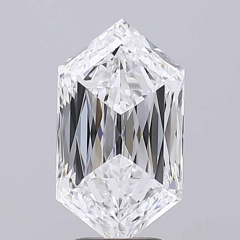 4.03 ct lab-grown Hexagonal Diamond