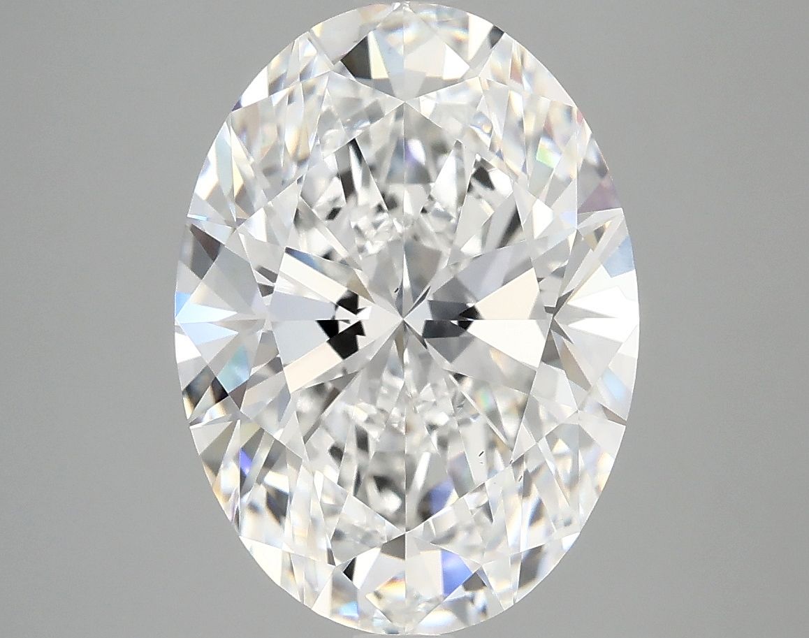 5.05 ct. oval Lab Grown Diamond front image