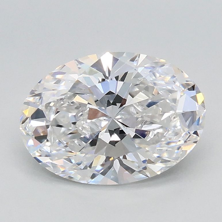 1.24 ct. oval Lab Grown Diamond front image