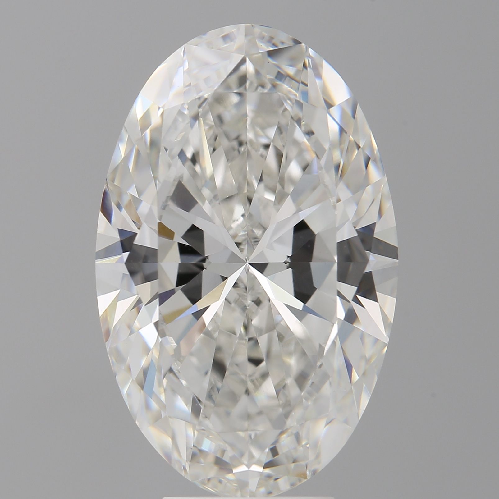 7.10 ct. oval Lab Grown Diamond front image