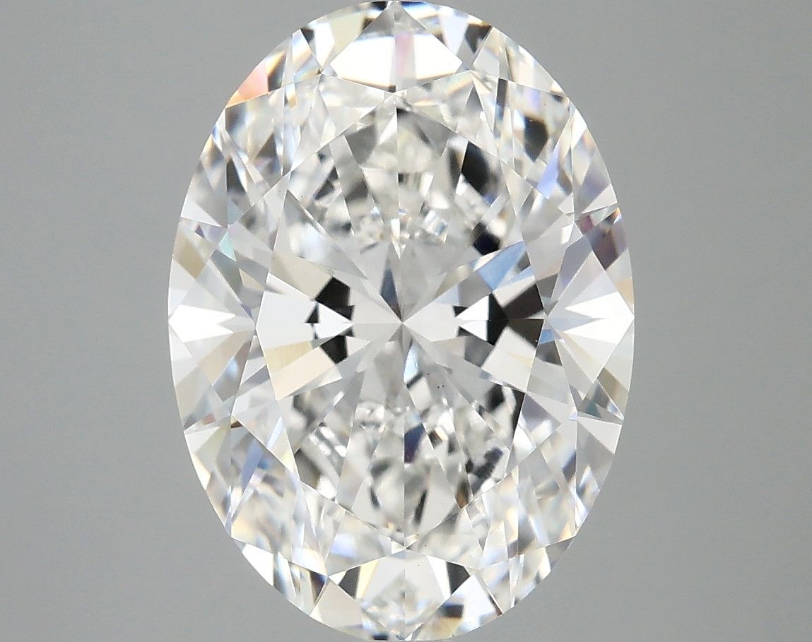5.04 ct. oval Lab Grown Diamond front image