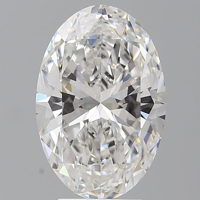 4.50 ct. oval Lab Grown Diamond front image