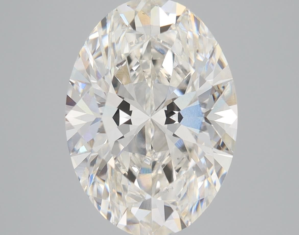 4.37 ct. oval Lab Grown Diamond front image
