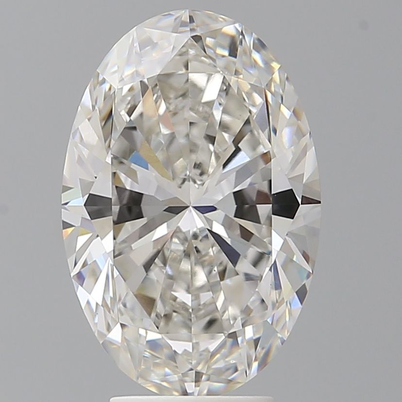 5.05 ct. oval Lab Grown Diamond front image