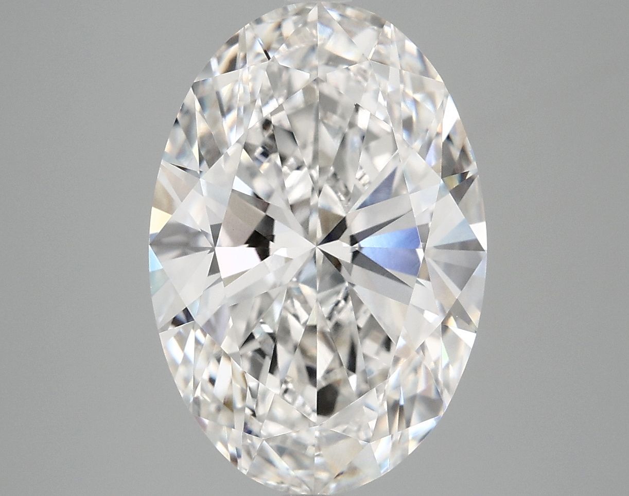 5.01 ct. oval Lab Grown Diamond front image