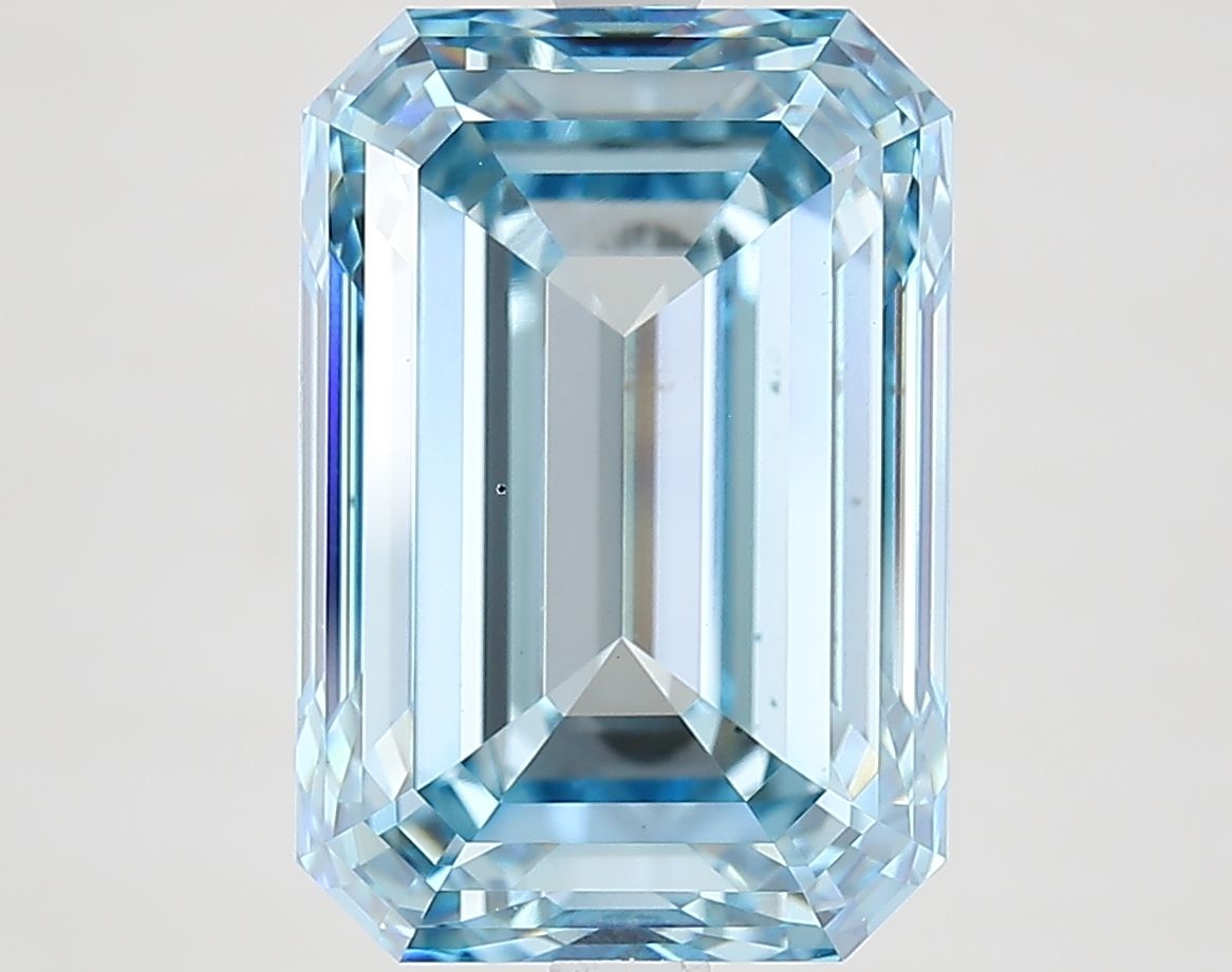 8.08 ct. emerald Lab Grown Diamond front image