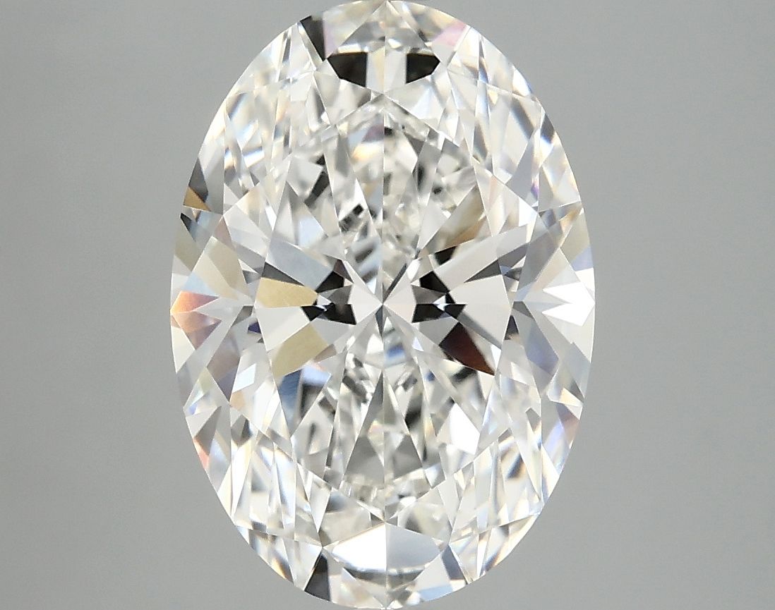 4.10 ct. oval Lab Grown Diamond front image