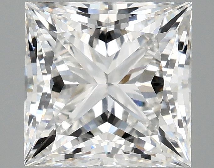 3.02 ct. princess Lab Grown Diamond front image