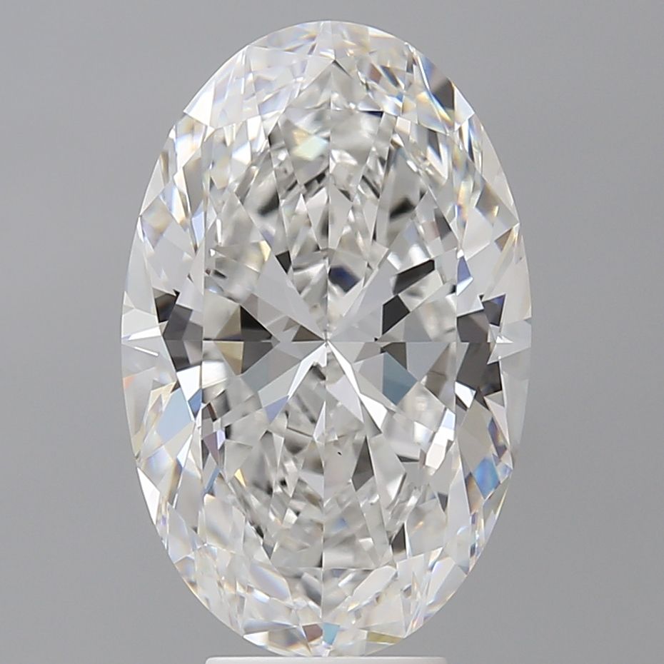 6.57 ct. oval Lab Grown Diamond front image