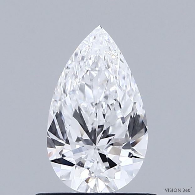 0.72 ct lab-grown Pear Diamond