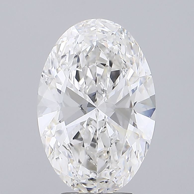 5.05 ct. oval Lab Grown Diamond front image