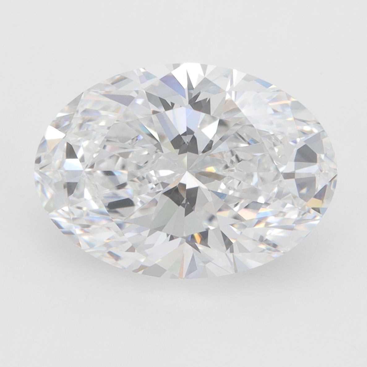3.09 ct. oval Lab Grown Diamond front image