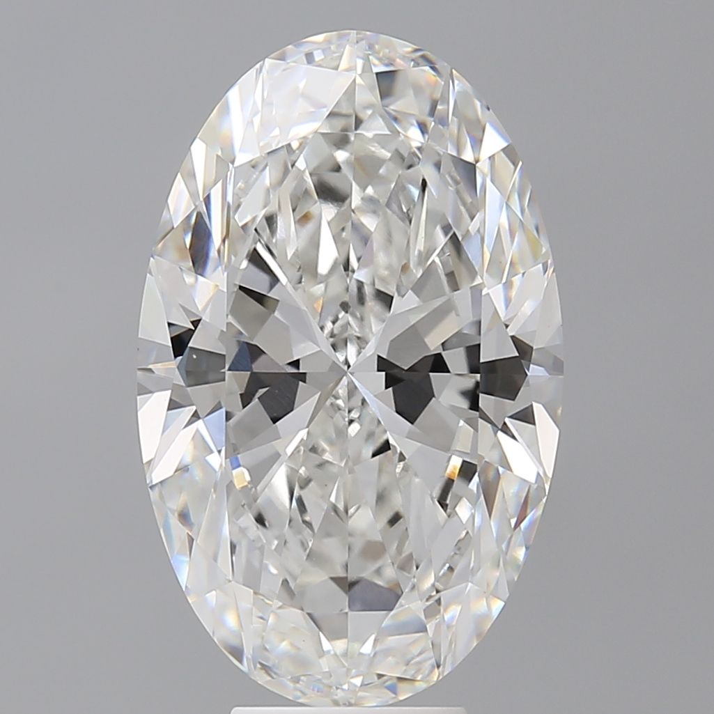 7.59 ct. oval Lab Grown Diamond front image