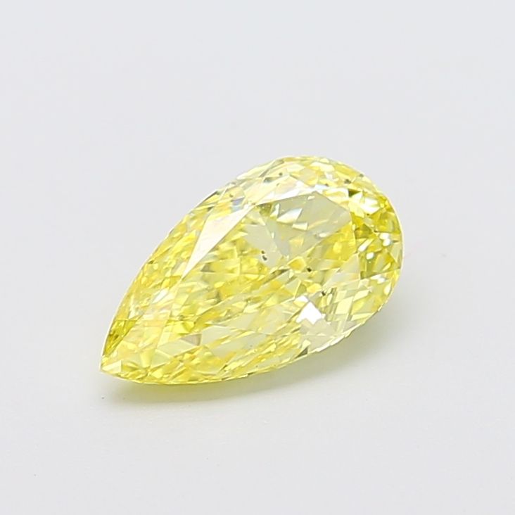 1.53 CT Fancy Intense Yellow PEAR
