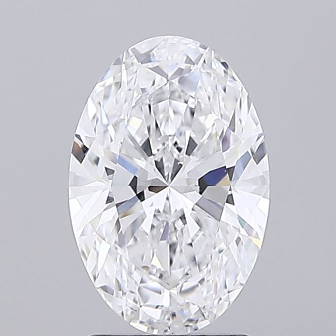 2.04 ct. oval Lab Grown Diamond front image