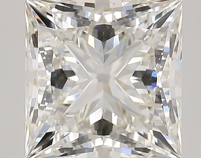 3.02 ct. princess Lab Grown Diamond front image
