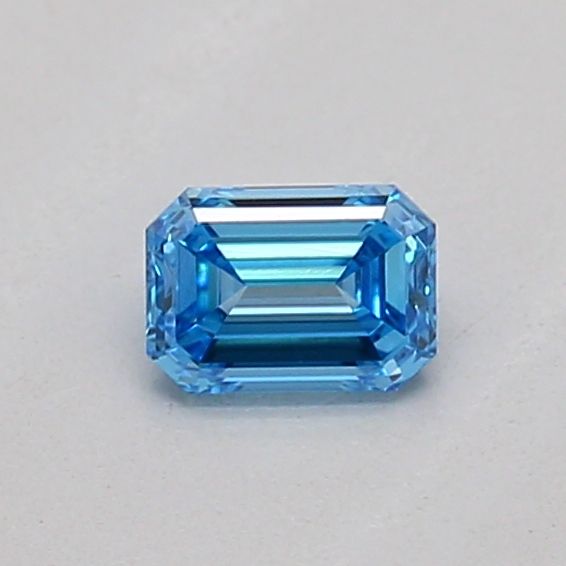 0.18 CT Fancy Vivid Blue EMERALD