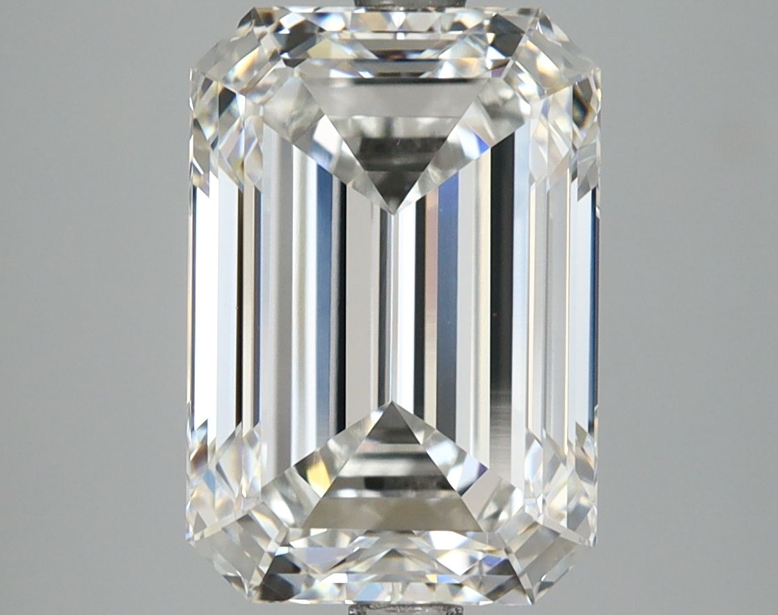 5.03 ct. emerald Lab Grown Diamond front image
