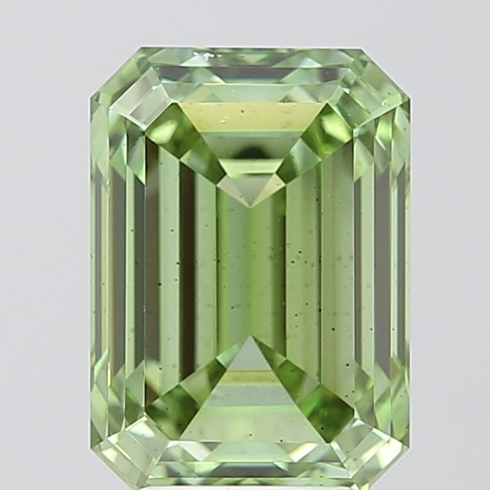 5.04 ct. emerald Lab Grown Diamond front image