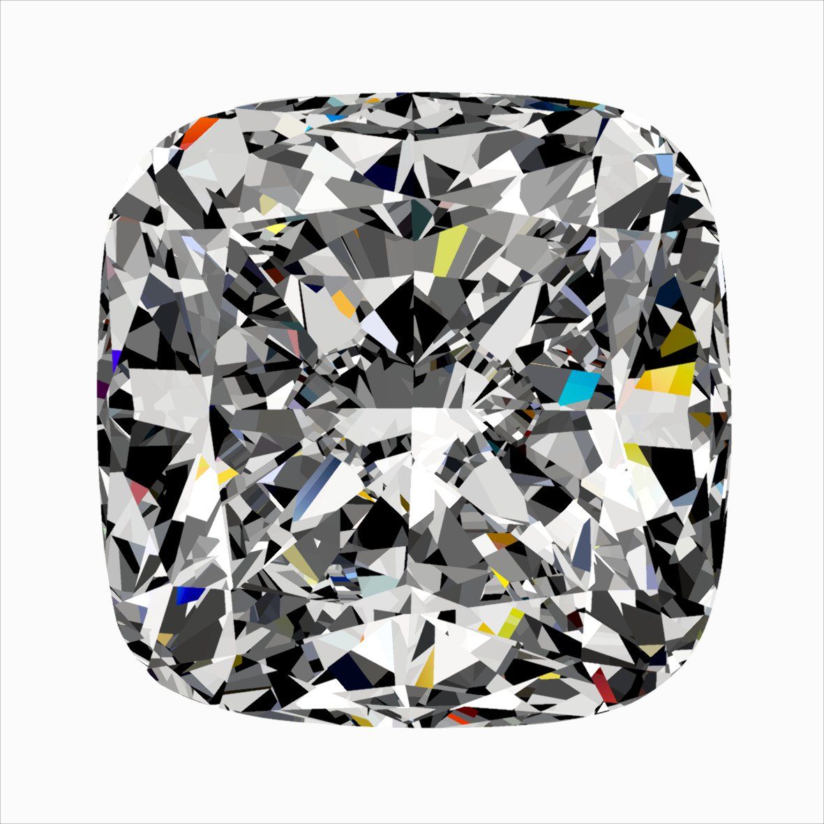 0.38 ct Cushion brilliant Diamond