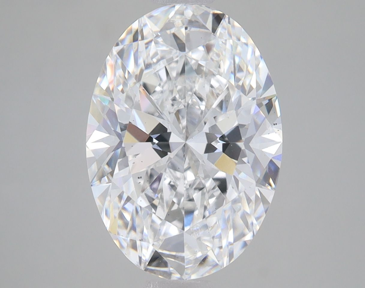 4.08 ct. oval Lab Grown Diamond front image