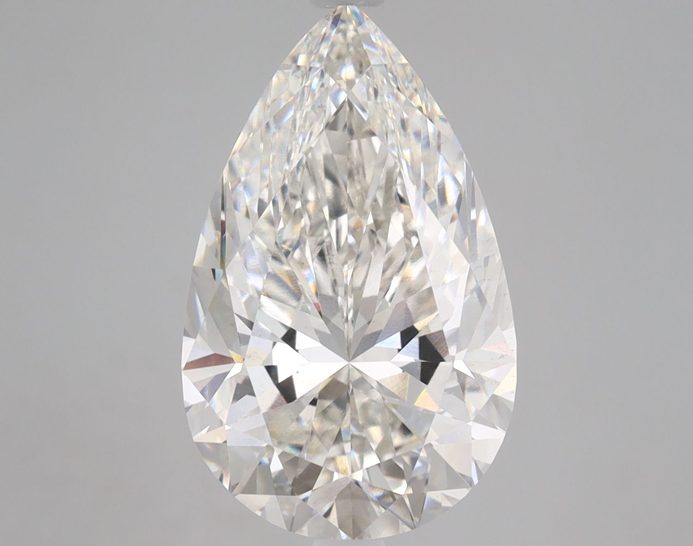 5.21 ct. pear Lab Grown Diamond front image