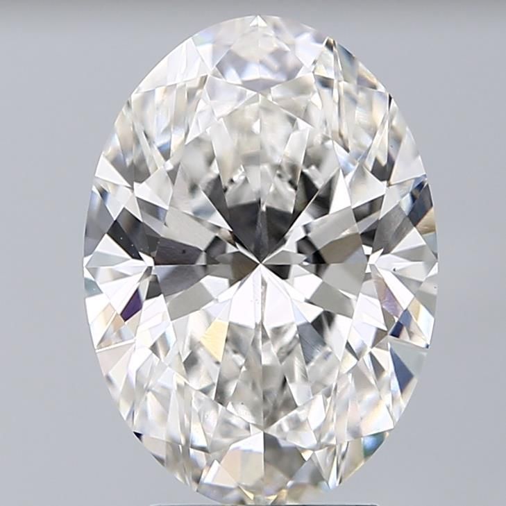 4.04 ct. oval Lab Grown Diamond front image