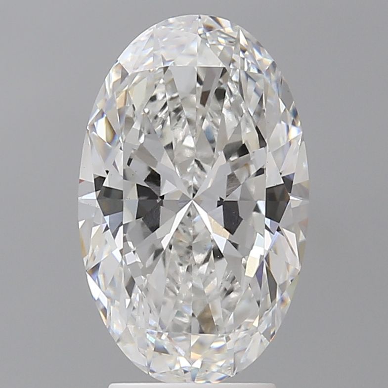 3.57 ct. oval Lab Grown Diamond front image