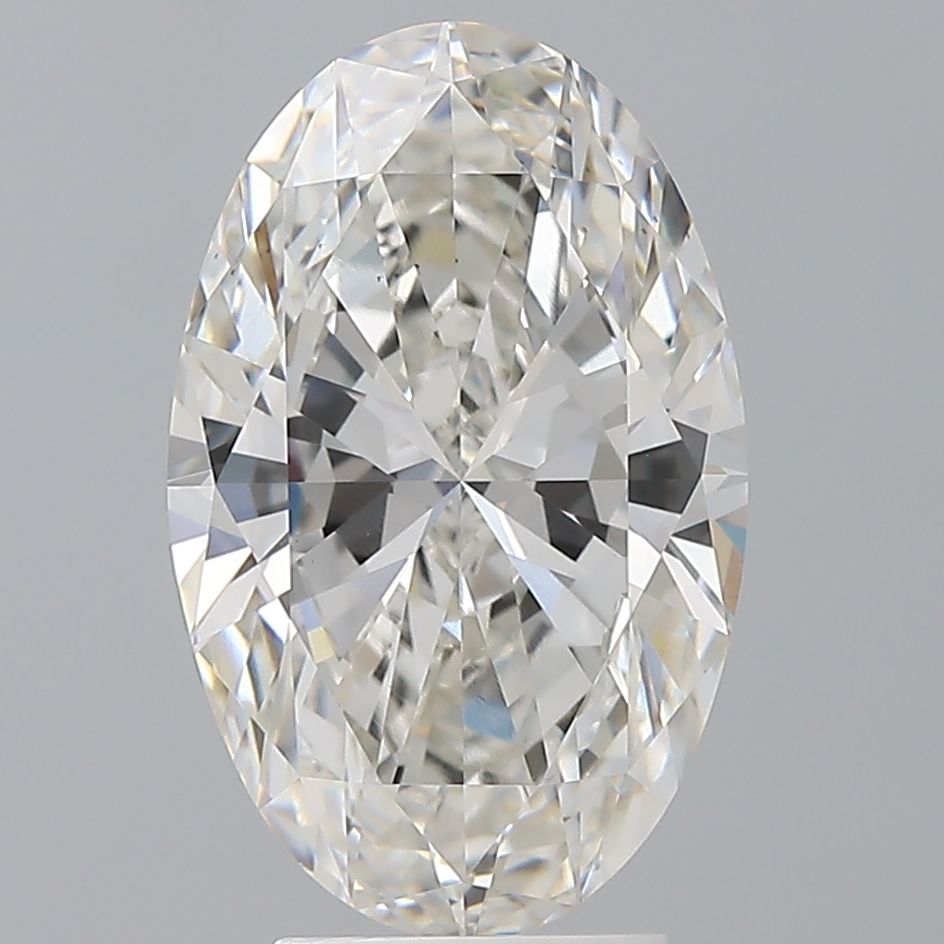 4.09 ct. oval Lab Grown Diamond front image
