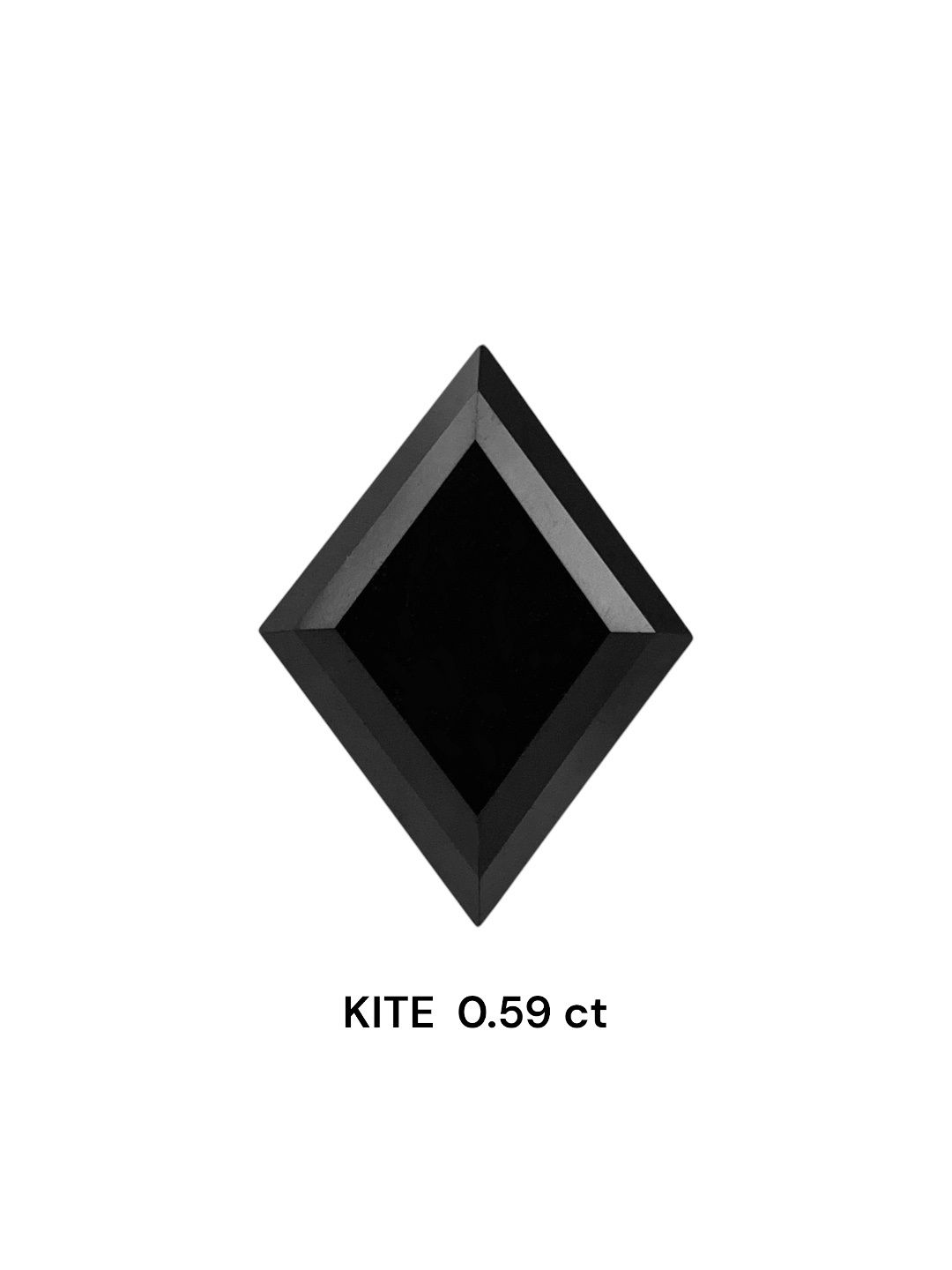 Diament 0.59 ct Fancy Black/VVS2