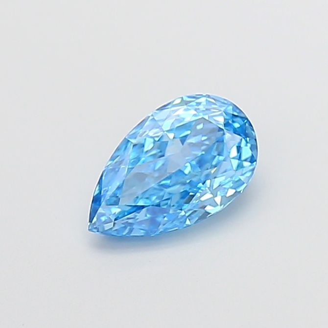 1.02 CT Fancy Vivid Blue PEAR