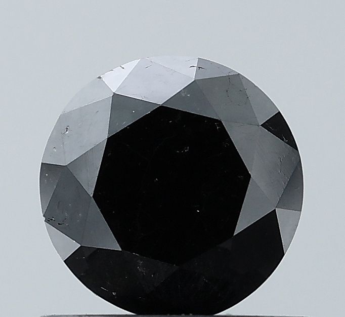 Diament 0.9 ct Fancy Black/VS2