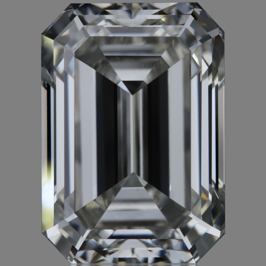7.29 ct. emerald Lab Grown Diamond front image