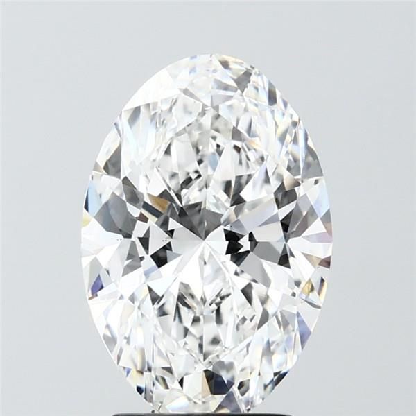 3.07 ct. oval Lab Grown Diamond front image