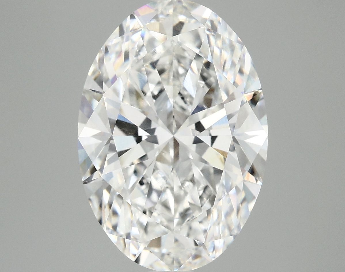 5.05 ct. oval Lab Grown Diamond front image