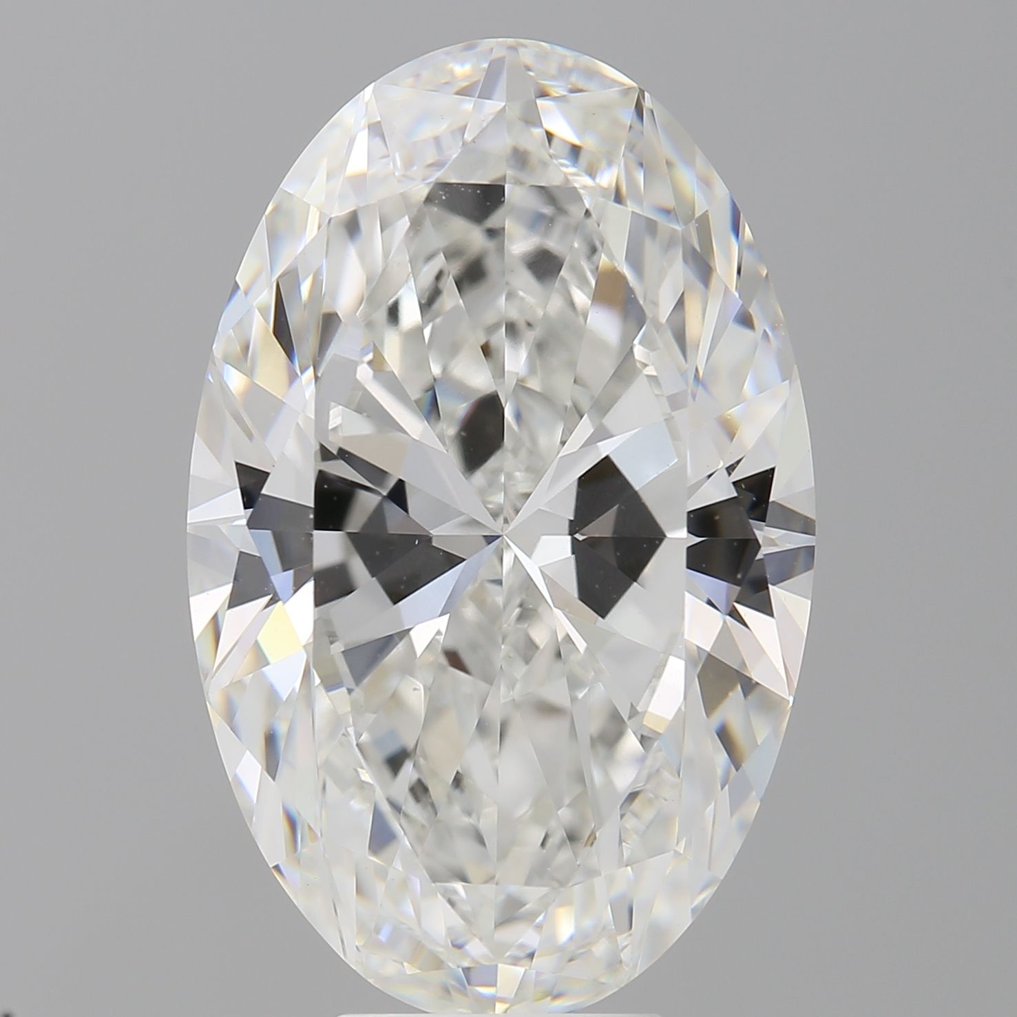 9.09 ct. oval Lab Grown Diamond front image