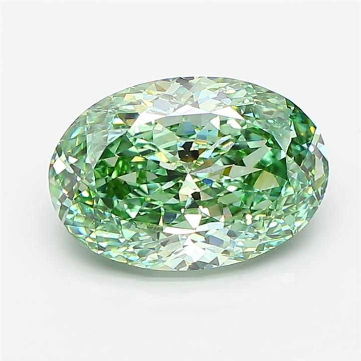 2.82 ct. oval Lab Grown Diamond front image