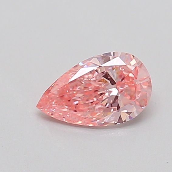 0.34 CT Fancy Vivid Pink PEAR