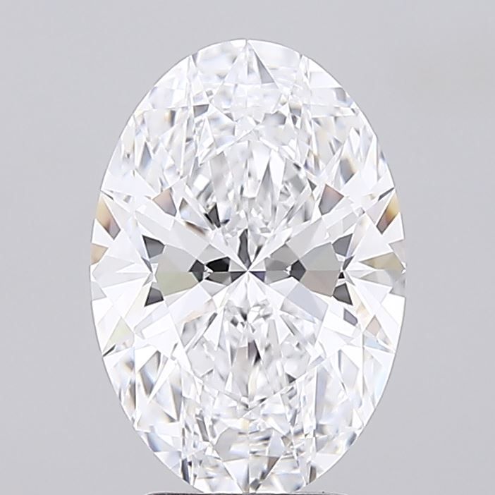 3.35 ct. oval Lab Grown Diamond front image