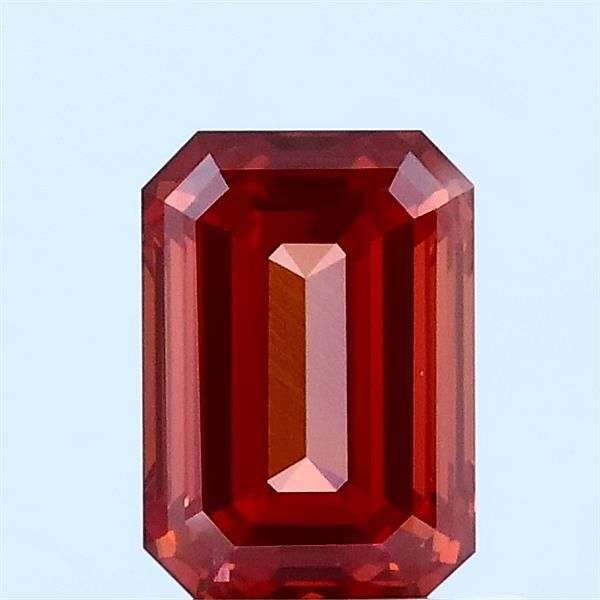 1.01 CT Fancy Vivid Pinkish Orange EMERALD
