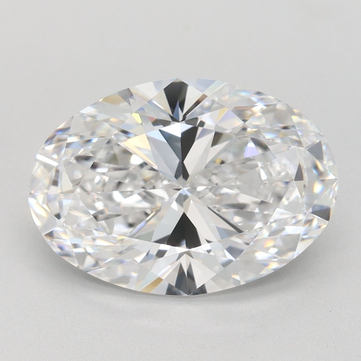 3.02 ct. oval Lab Grown Diamond front image